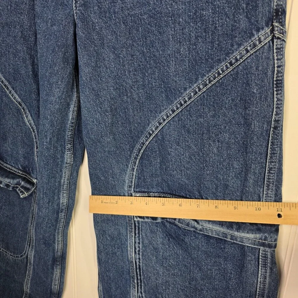 BDG Urban Outfitters Jeans Womens 28 Skater Baggy Wide Leg High Rise Cargo 32x31